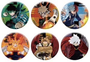 【2023年4月】僕のヒーローアカデミア 描き下ろし缶バッジコレクション 戦闘ver.