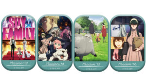 【2023年1月18日】SPY×FAMILY スクエア缶バッジ（MISSION:13～16）