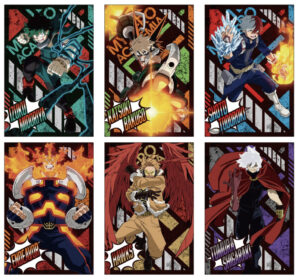 【2023年4月】僕のヒーローアカデミア 描き下ろしポストカードセット 戦闘ver.