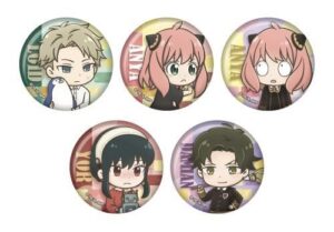 【2023年3月】SPY×FAMILY とじコレ 缶バッジ