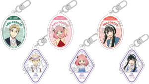 【2023年3月】SPY×FAMILY 白アクリルキーホルダー MIX