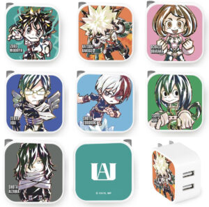【2023年5月17日】僕のヒーローアカデミア デフォルメAni-Art 2ポートUSBアダプター