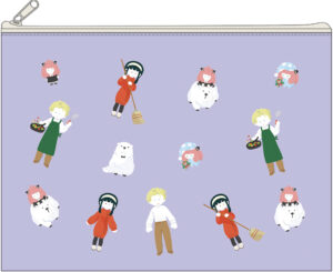 【2023年1月18日】SPY×FAMILY ポーチ デフォルメ