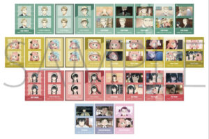 【2023年1月18日】SPY×FAMILY ぺたコレクション コラフォト クリアVer.