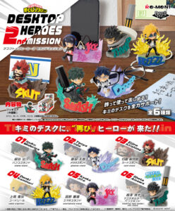 【2022年3月21日】僕のヒーローアカデミア DesQ DESKTOP HEROES 2nd MISSION
