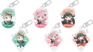 【2023年3月】SPY×FAMILY 白アクリルキーホルダーおっこち