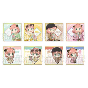 【2023年1月25日】SPY×FAMILY トレーディング色紙 四季ver.