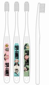 【2023年4月下旬】SPY×FAMILY クリア歯ブラシ3本セット（キャップ付）