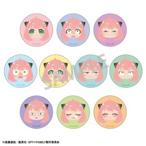 【2023年4月】SPY×FAMILY アーニャフェイス缶バッジ