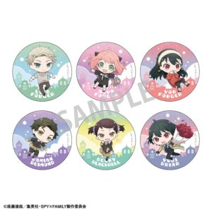 【2023年4月】SPY×FAMILY トレーディンググリッター缶バッジ おっこち