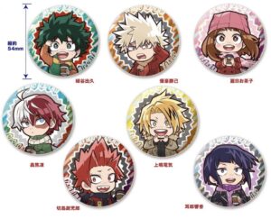 【2023年3月25日】僕のヒーローアカデミア でふぉめ トレーディング 休日 缶バッジ