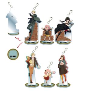 【2023年3月17日】 SPY×FAMILY スタンド付ビッグクリアキーチェーン(再登場)