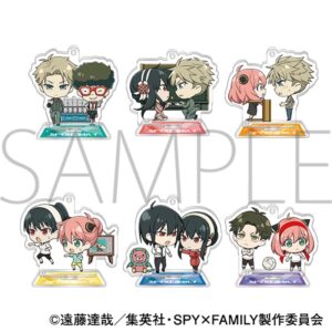 【2023年5月24日】SPY×FAMILY スタンド付きアクリルキーホルダーコレクション