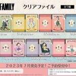 【2023年7月】SPY×FAMILY A4クリアファイル(電話)