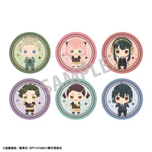 【2023年6月】SPY×FAMILY ちまっこ トレーディング缶バッジ
