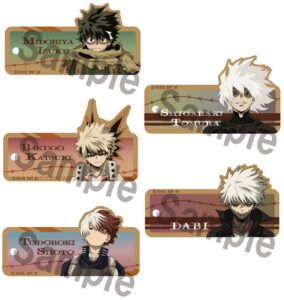 【2023年7月】僕のヒーローアカデミア ウッド風キーチェーン 第3弾