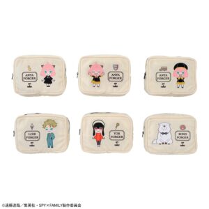 【2023年6月16日】SPY×FAMILY スクエアポーチ