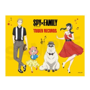 【2023年6月29日から】SPY×FAMILY ×  TOWER RECORDS CAFE コラボグッズ