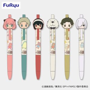 【2023年6月14日】SPY×FAMILY ラバーマスコット付きボールペン