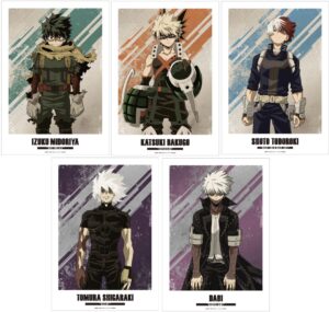 【2025年11月】僕のヒーローアカデミア A3マット加工ポスターvol.2（再販）