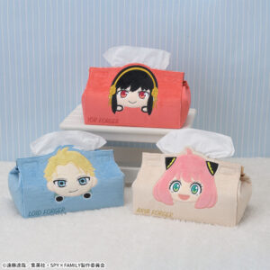 【2023年8月18日】SPY×FAMILY 寝そべりプレミアムティッシュボックスカバー“ロイド&アーニャ&ヨル”