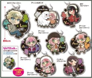 【2023年12月】SPY×FAMILY ぴた！でふぉめ休日アクリルキーホルダー