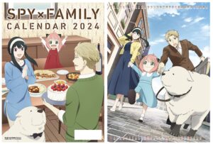 【2023年10月21日】SPY×FAMILY 2024年カレンダー