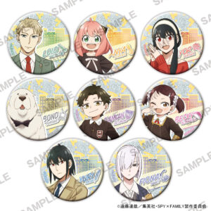 【2024年3月】SPY×FAMILY キラキラ缶バッジVol.5