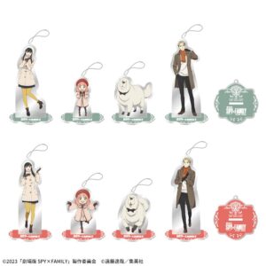 【2024年2月22日】『劇場版SPY×FAMILYCODE:White』スタンド付クリアキーチェーン