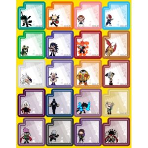 【2024年4月】僕のヒーローアカデミア スケジュール デコシール