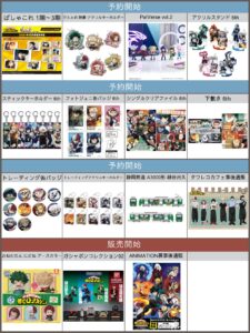僕のヒーローアカデミア 2024年2月5日(月)～2月11日(日) 予約・販売開始商品まとめ