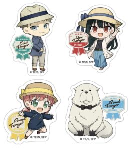 【2024年4月26日】SPY×FAMILY アクリルダイカットステッカー