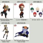 僕のヒーローアカデミア 2024年4月プライズ予定まとめ