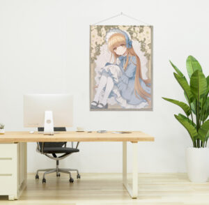 【2024年6月】お隣の天使様にいつの間にか駄目人間にされていた件 椎名真昼 B2タペストリー ロリータファッションver.