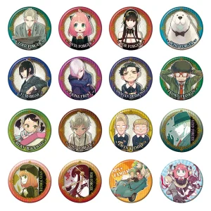 【2024年5月12日まで】SPY×FAMILY コレクション缶バッジ第1弾