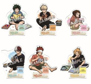 【2024年6月】僕のヒーローアカデミア 読書全身アクリルスタンド