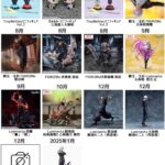 呪術廻戦 2024年プライズ予定