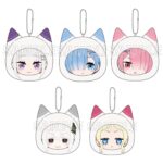 【2024年9月】Re:ゼロから始める異世界生活 もちふわクッションキーホルダー