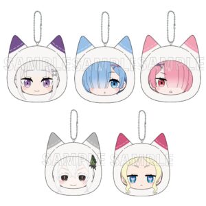 【2024年9月】Re:ゼロから始める異世界生活 もちふわクッションキーホルダー