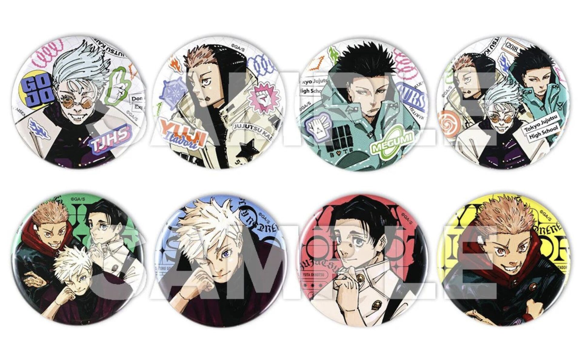 ジャンプGIGA 2024 SUMMER 呪術廻戦 ジャンプギガ　3冊セット ジャンプGIGA 2024 SUMMER 呪術廻戦 五条悟A 缶バッジ ジャンプGIGA