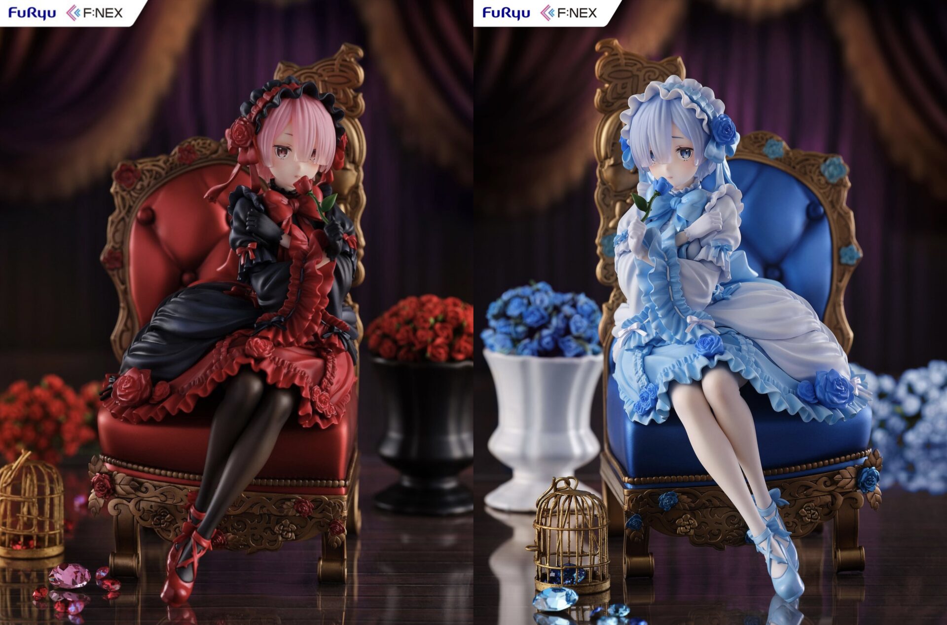 【2025年3月】Re：ゼロから始める異世界生活 ラム / レム Gothic ver. 1/7 完成品フィギュア