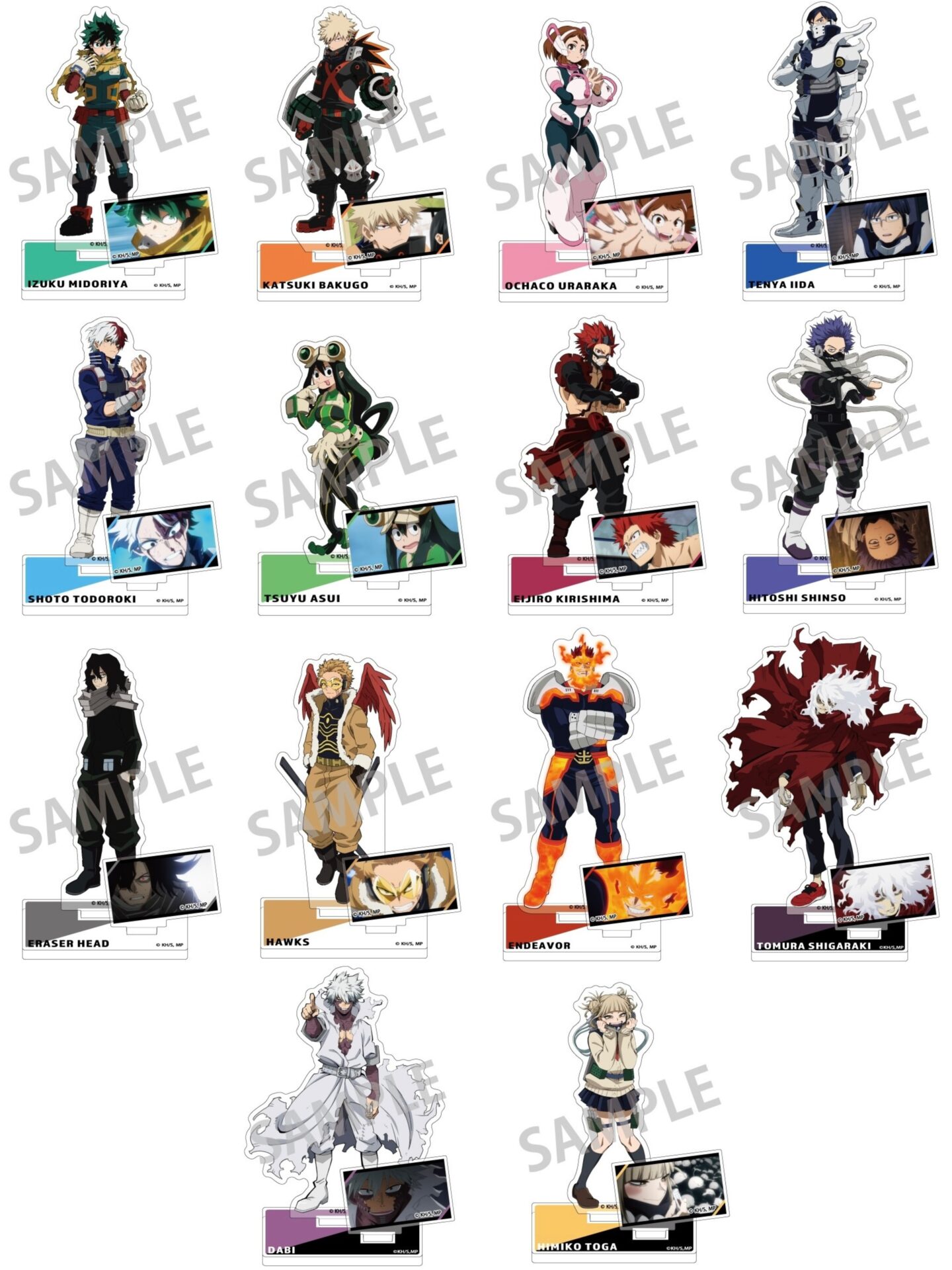 2024年10月】僕のヒーローアカデミア アクリルスタンド 7期 | サブカル 