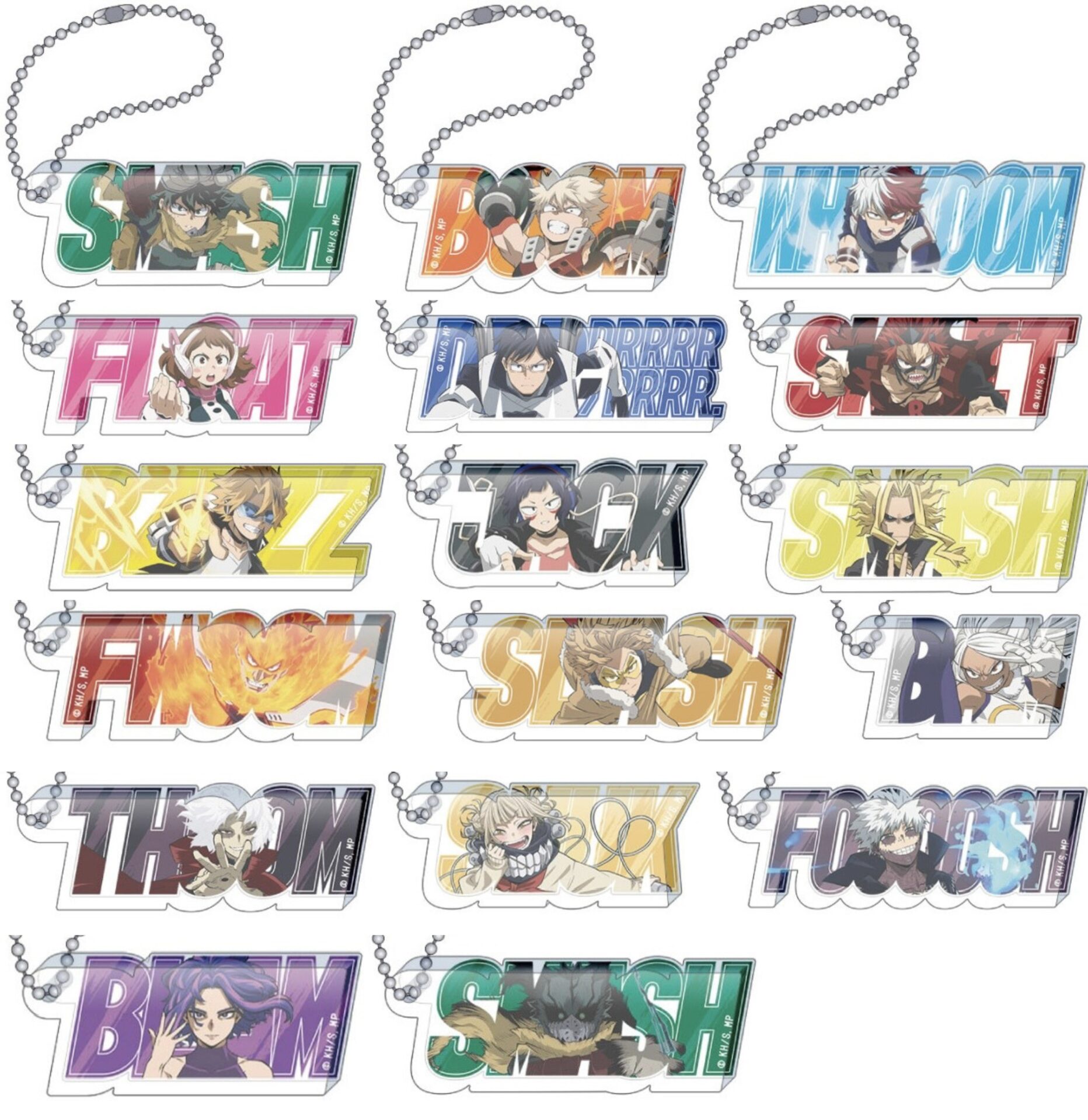 買取価格 2,000円] 僕のヒーローアカデミア アクリルブロック "HEROES" 通形ミリオ グッズ 缶バッジ