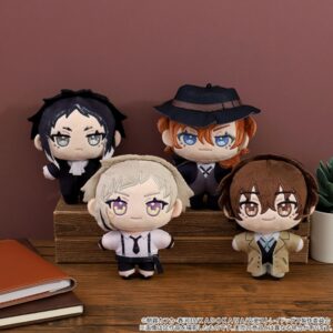 文豪ストレイドッグス 文スト 海外限定 公式 おまんじゅう ぬいぐるみ 4種 TVアニメ【文豪ストレイドッグス】の「ホウセイロマン」が自社EC