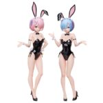 【2025年6月】Re:ゼロから始める異世界生活 生足バニーVer.2nd 1/4 完成品フィギュア ラム / レム [フリーイング]