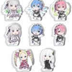 【2025年1月】Re:ゼロから始める異世界生活 厚みアクリルスタンド
