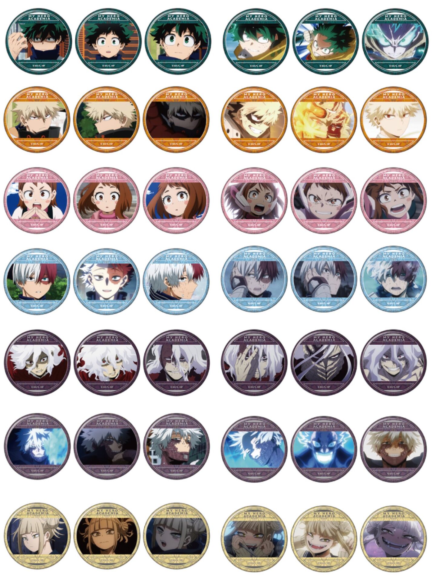 【2025年6月13日】僕のヒーローアカデミア 〇〇がいっぱいキャラバッジコレクション
