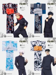 着物ブランド「ふりふ」×呪術廻戦 コラボ浴衣