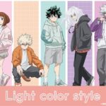 僕のヒーローアカデミア Light color style