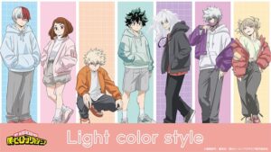 僕のヒーローアカデミア Light color style